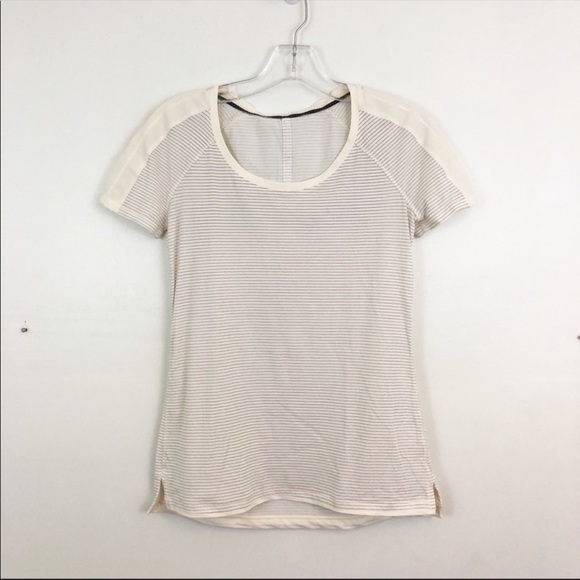 lululemon athletica Tops - lululemon striped tee